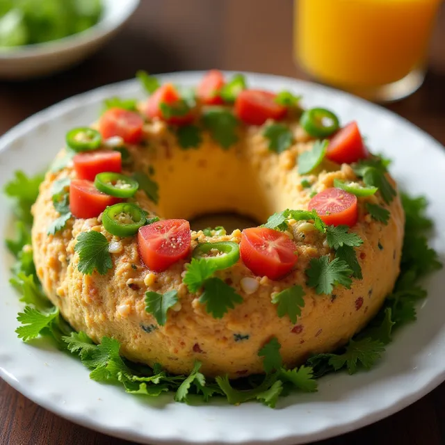 Taco Cheese Ball Wreath