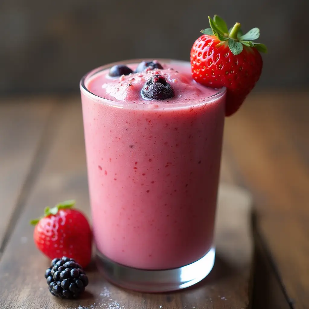 2-Ingredient Frozen Fruit Smoothie