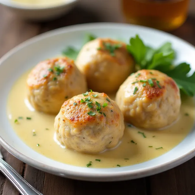 Keto Chicken Cordon Bleu Meatballs
