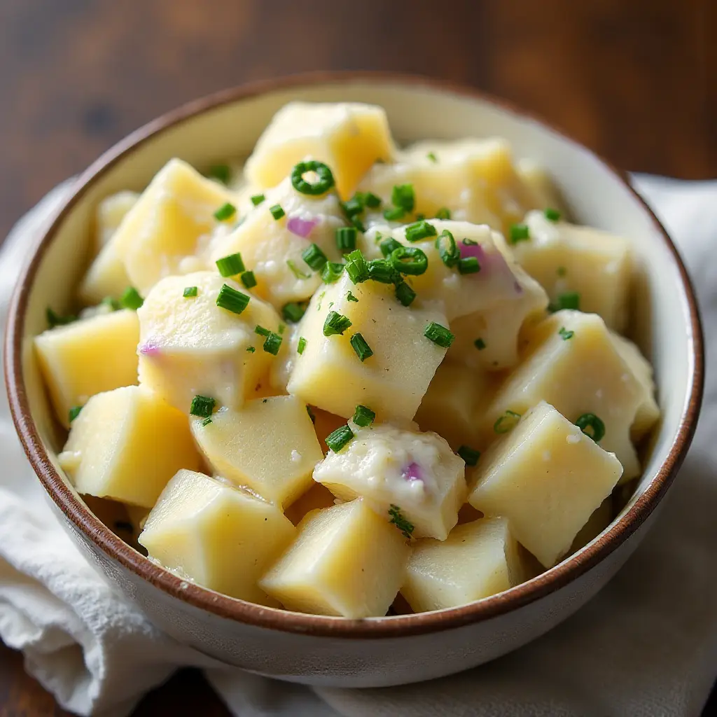 Sour Cream and Onion Potato Salad