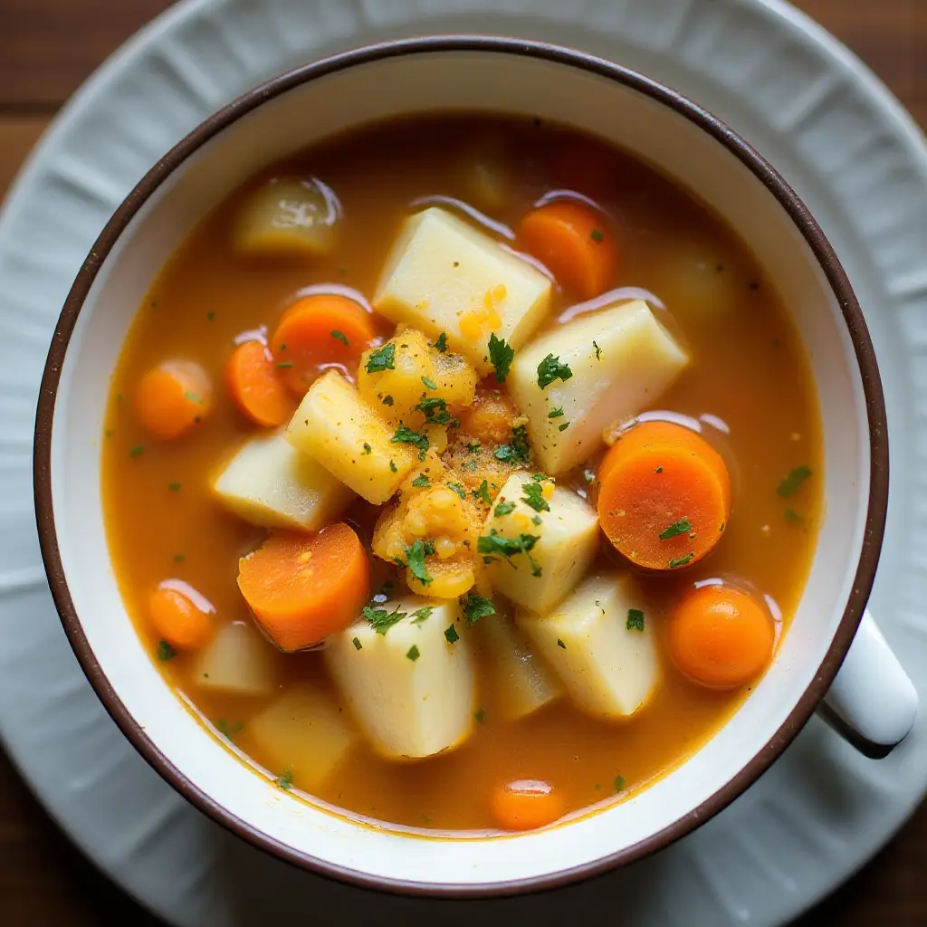 Hearty Halibut Chowder