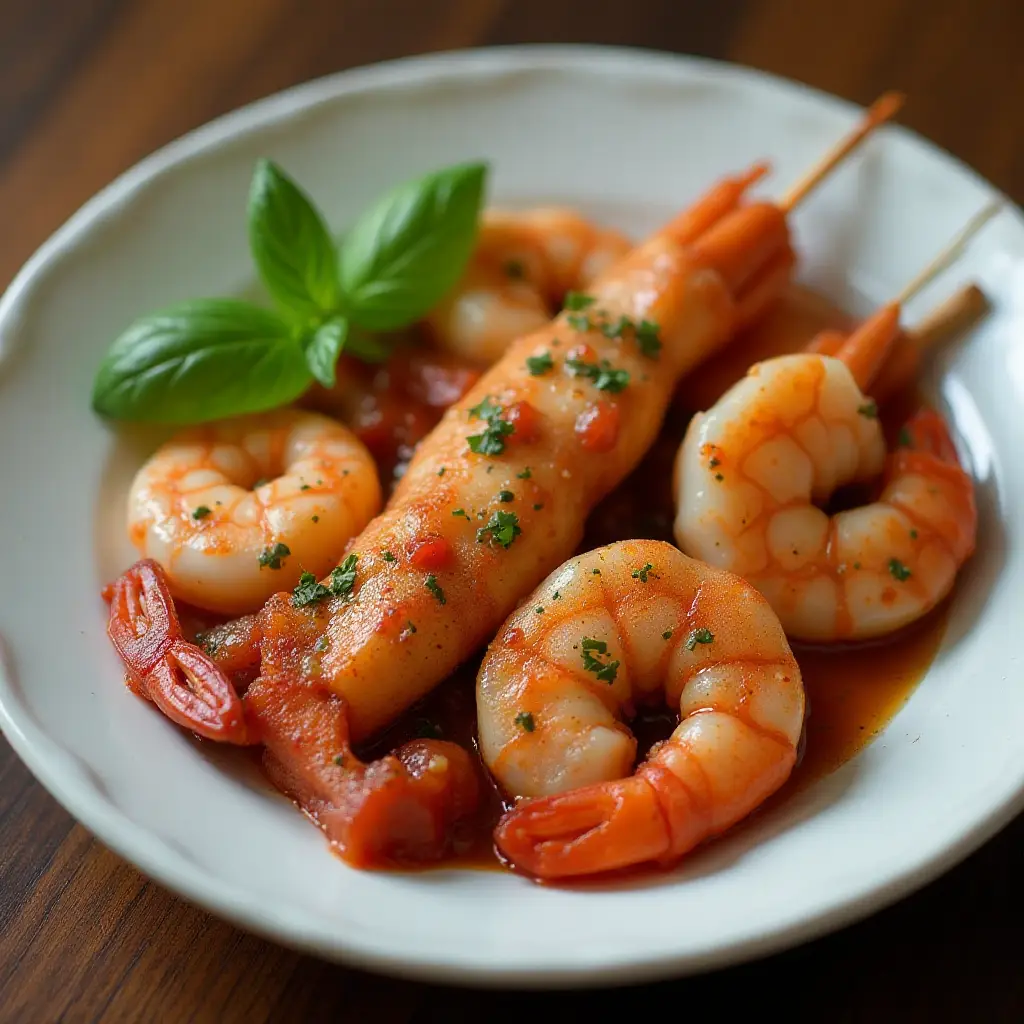 Marinated Grilled Shrimp