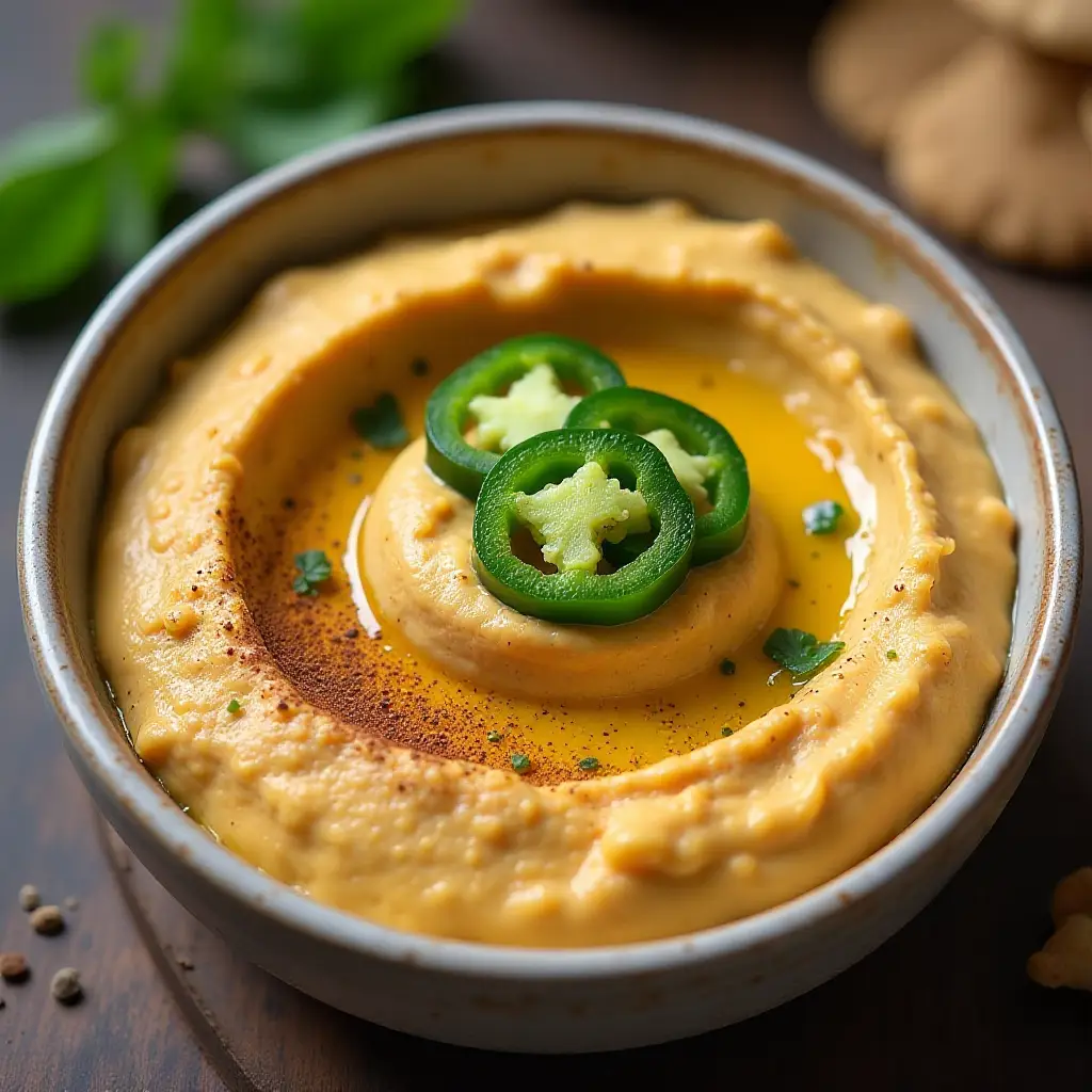 Spicy Jalapeno Hummus