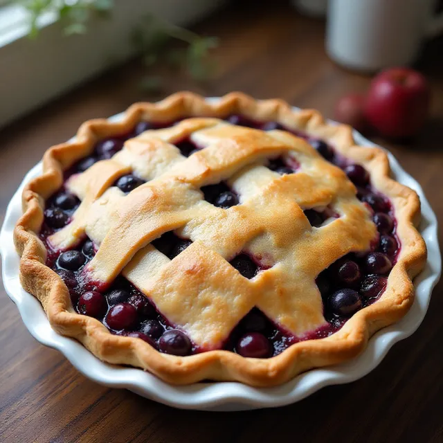 Blueberry Cherry Pie