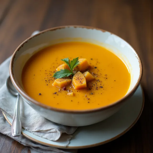 Caramelized Butternut Squash Soup