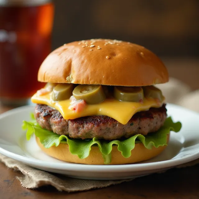 Michigan Olive Burger