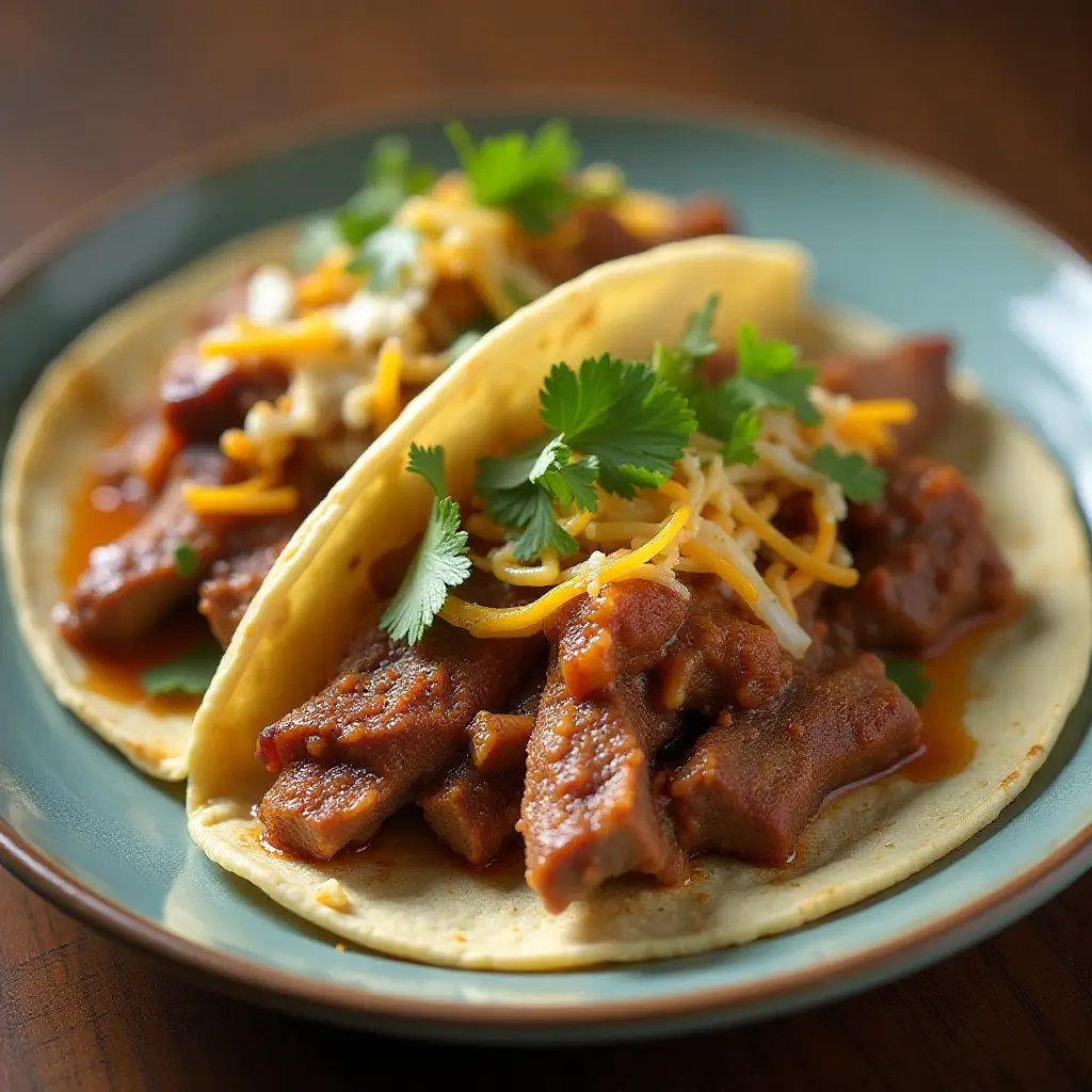 Slow Cooker Brisket Tacos