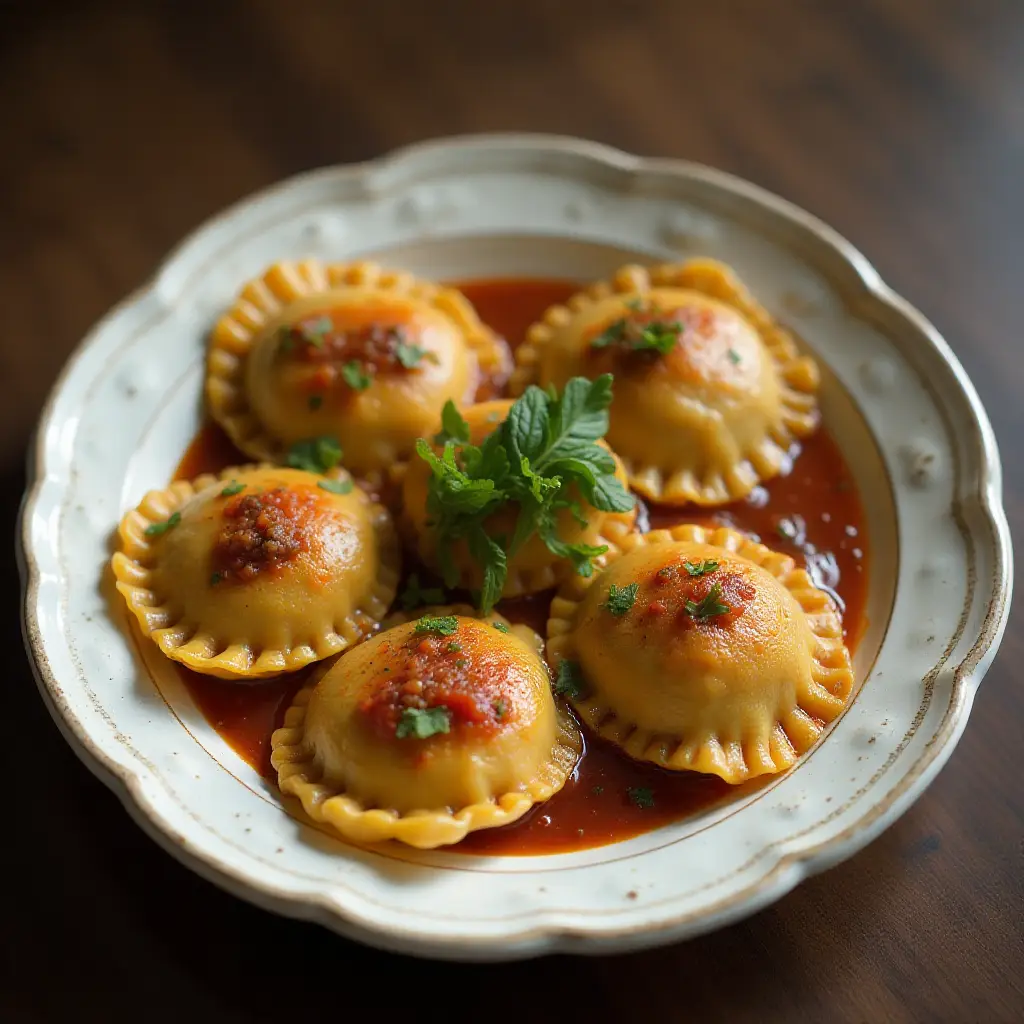 Afghan Beef Raviolis (Mantwo)