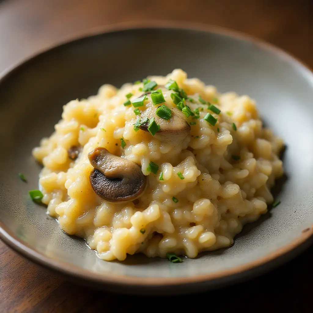 Chef John's Baked Mushroom Risotto