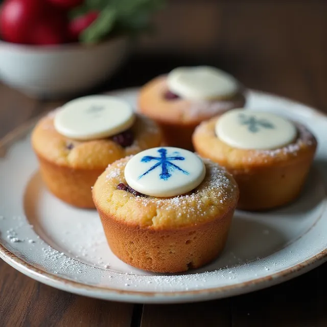 Mini Christmas Cakes