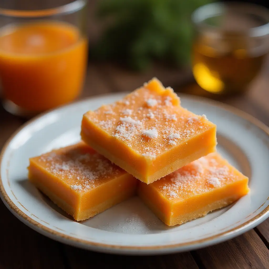 Carrot Honeycomb Toffee