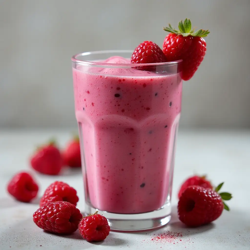Raspberry Blackberry Smoothie
