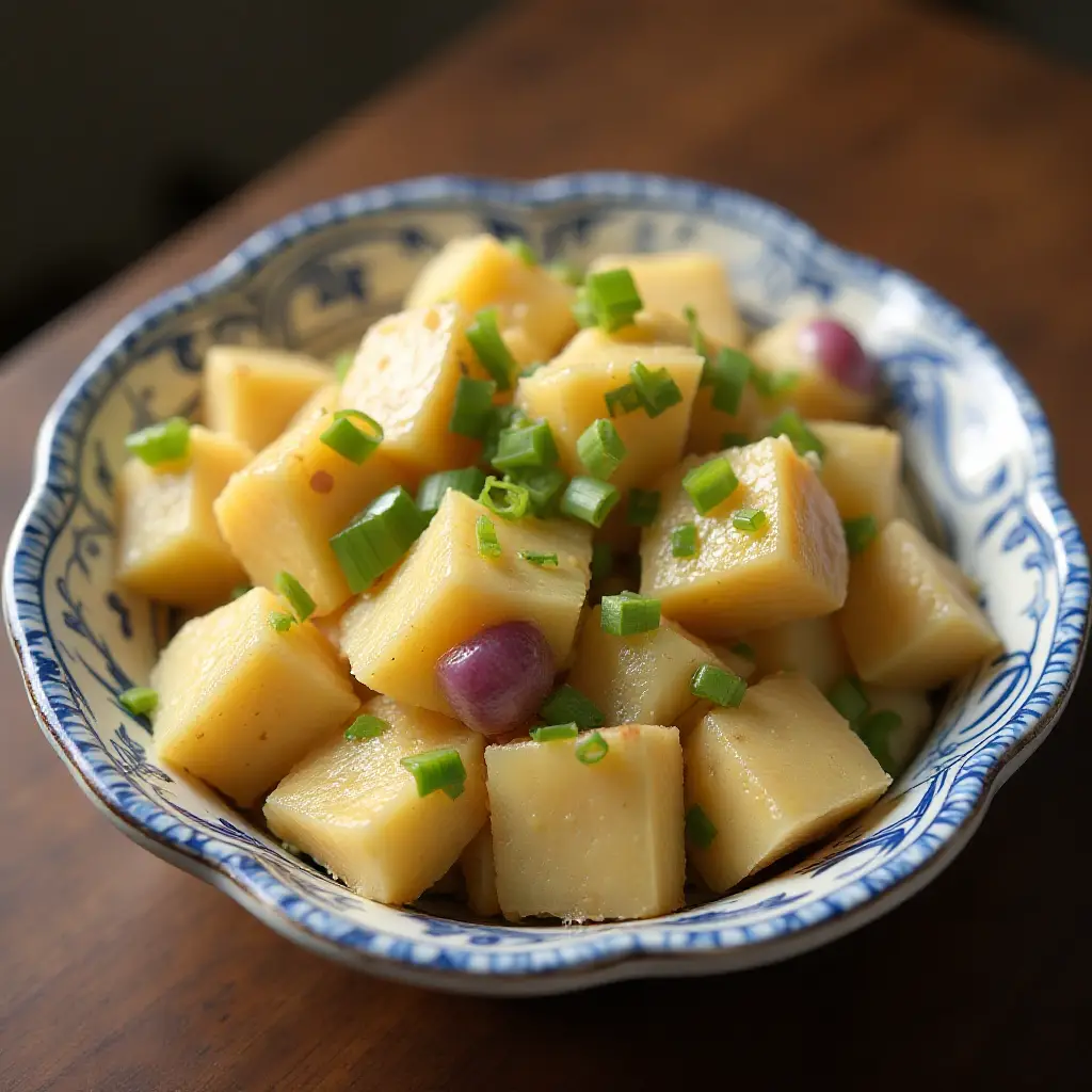 Warm Dijon Potato Salad