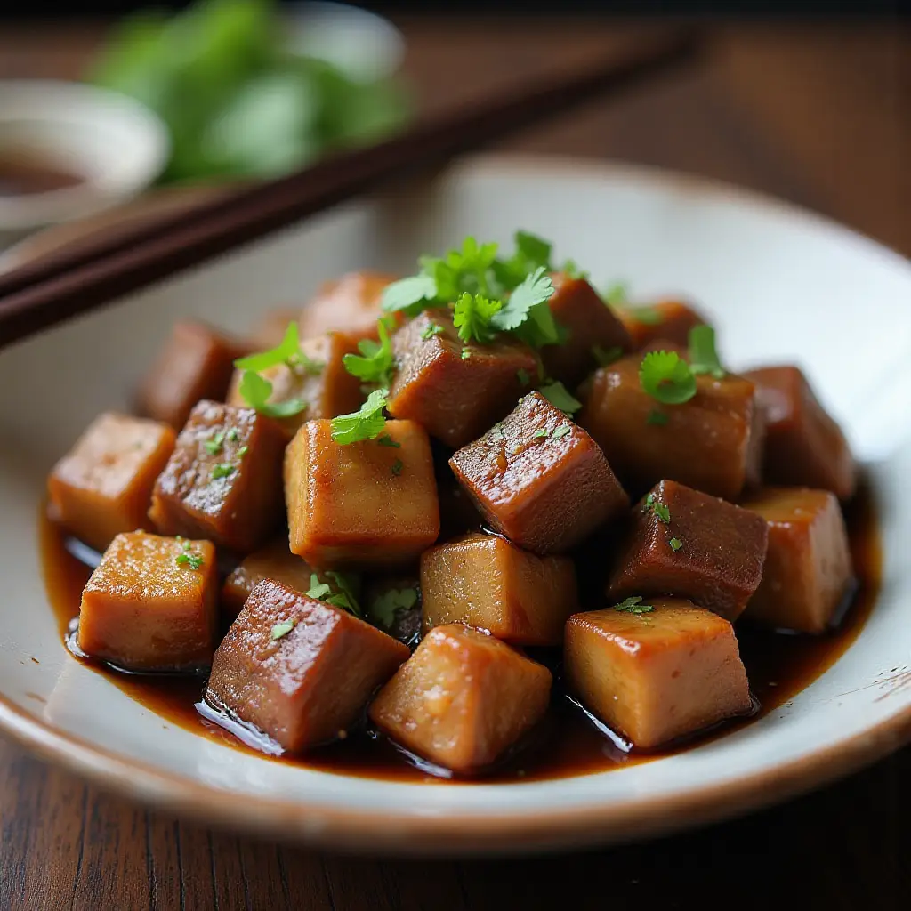 Asian Garlic Beef Cubes (Vietnamese Bo Luc Lac or Shaking Beef)