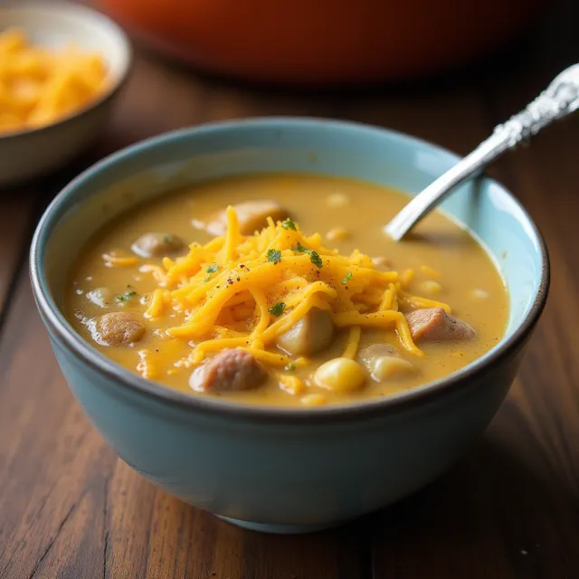 Cheeseburger Chowder