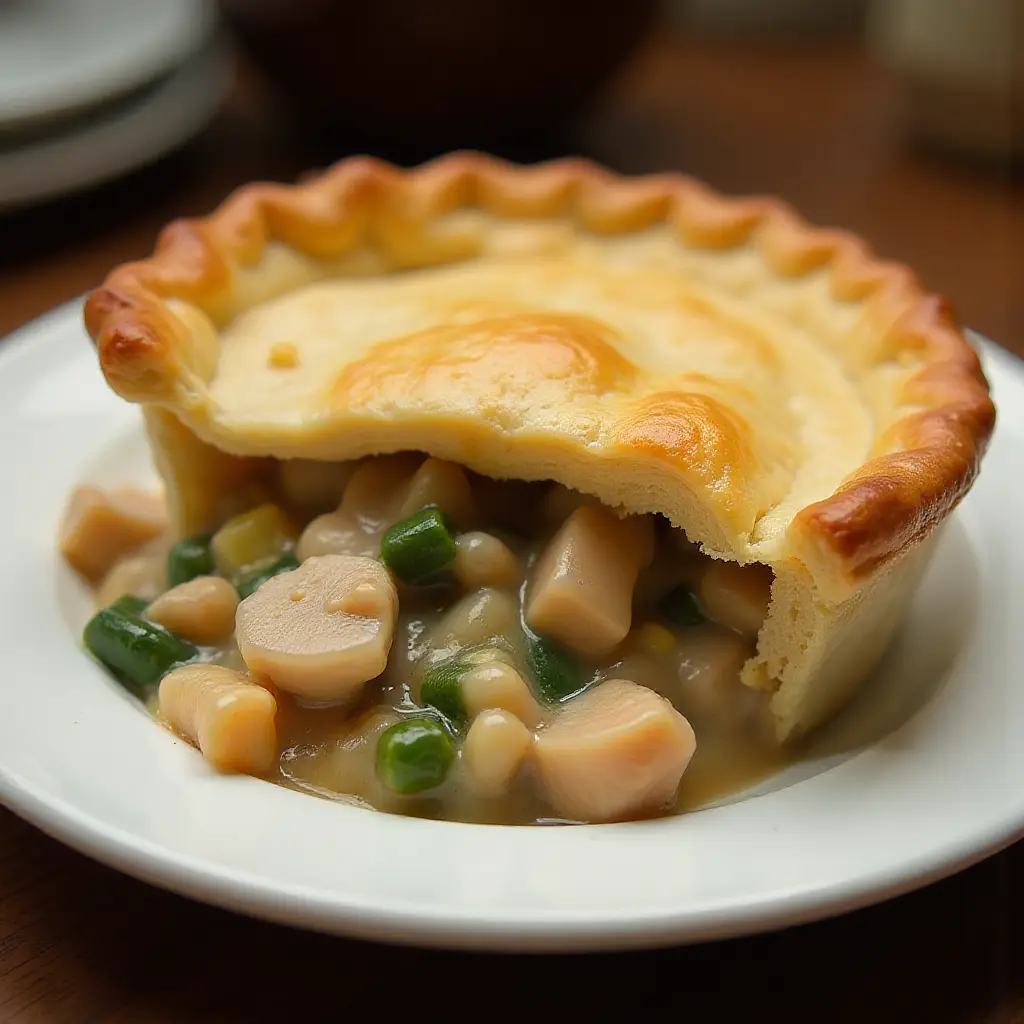 Left-Over Turkey Pot Pie