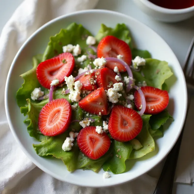 Emily's Strawberry Balsamic Salad