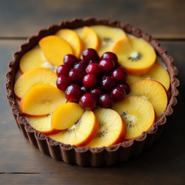 Chocolate Fruit Tart