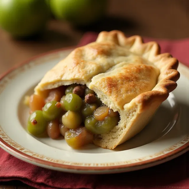 Green Tomato Mock Mincemeat Pie