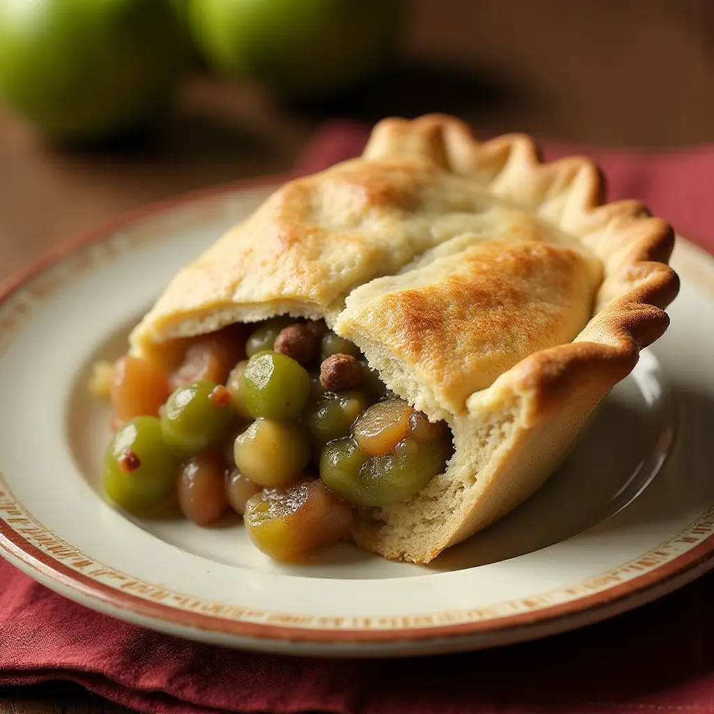 Green Tomato Mock Mincemeat Pie