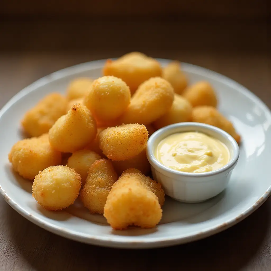 Air Fryer Cheese Curds