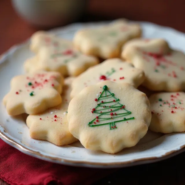 Shortbread Christmas Cookies