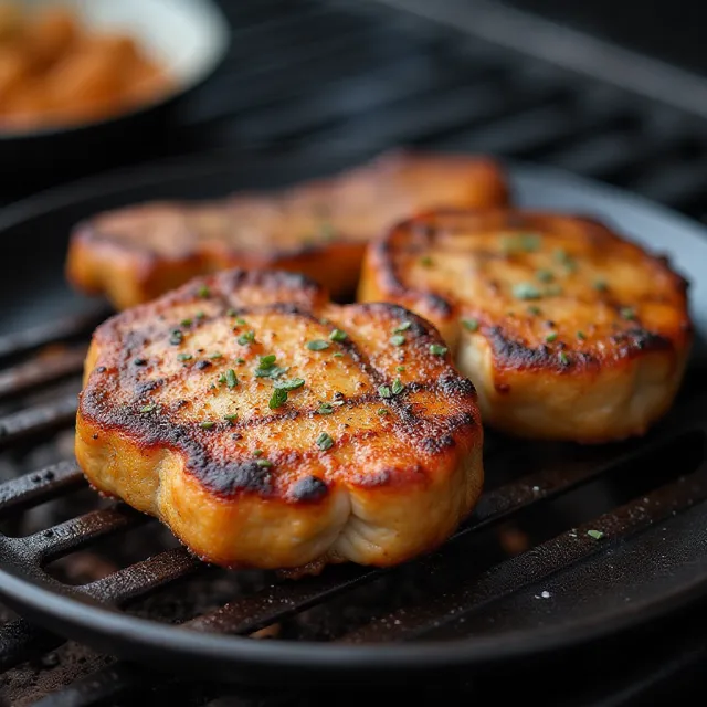 Smoky Grilled Pork Chops