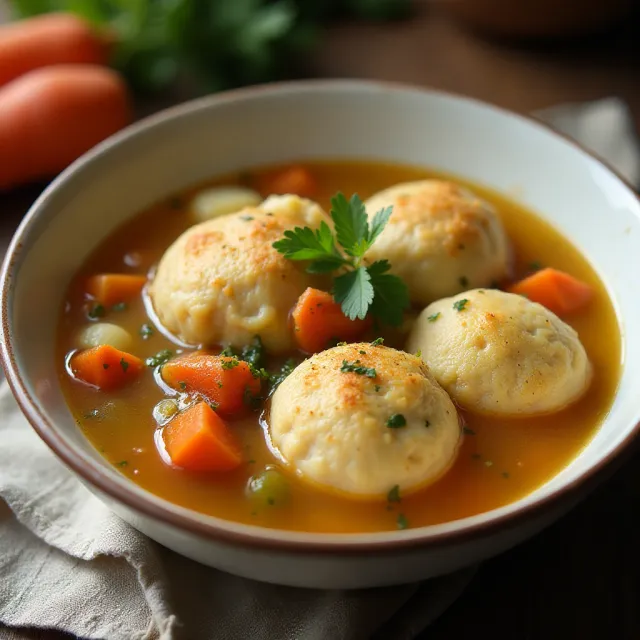 Easy Chicken and Dumplings with Vegetables