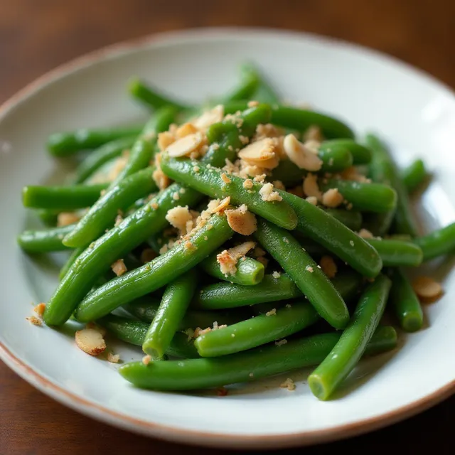 Green Beans Almondine