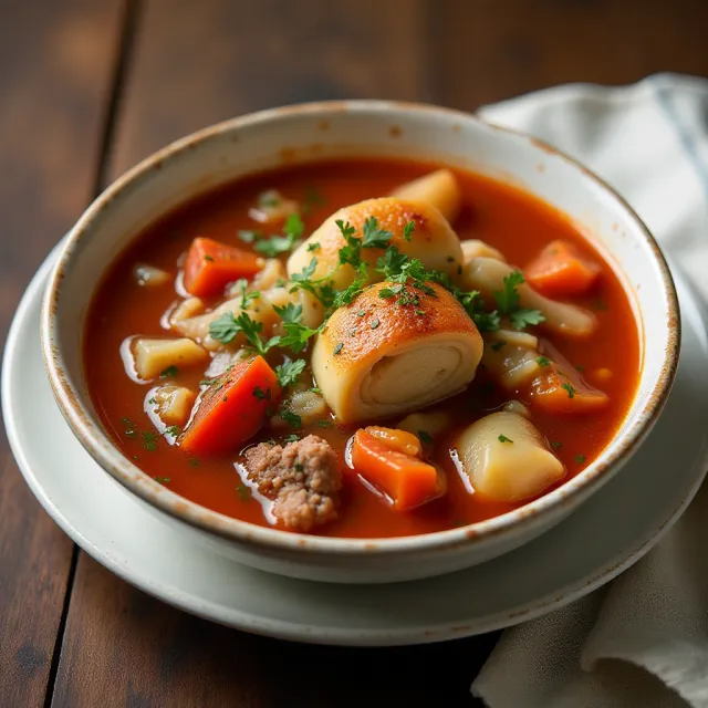 Polish Cabbage Roll Soup