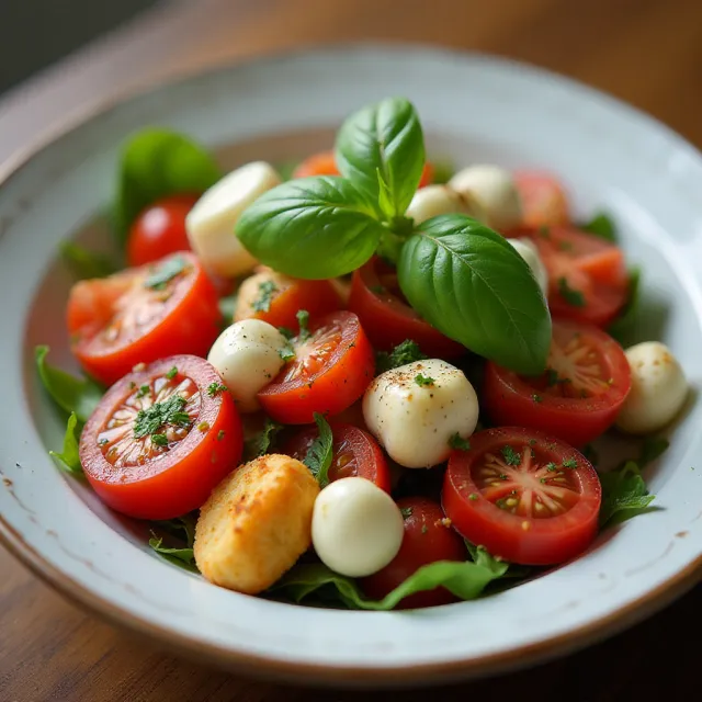 Bruschetta Salatası