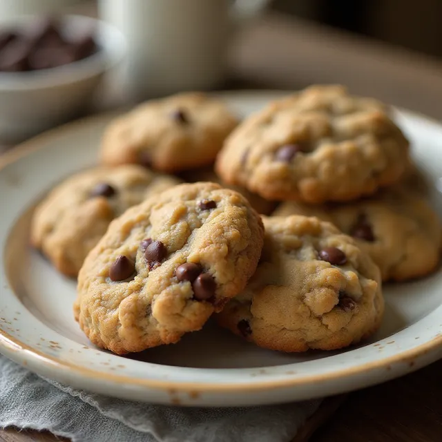 Milk Chocolate Florentine Cookies