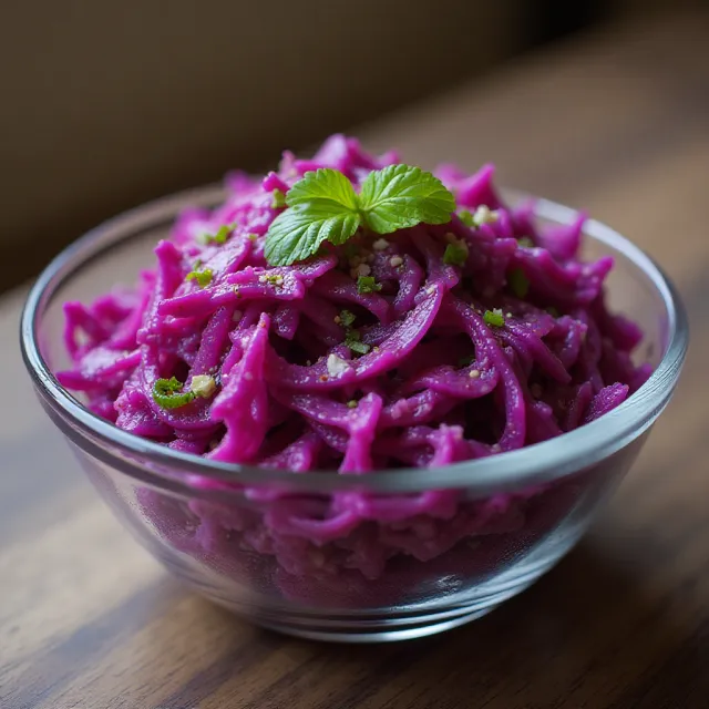 Red Cabbage Salad
