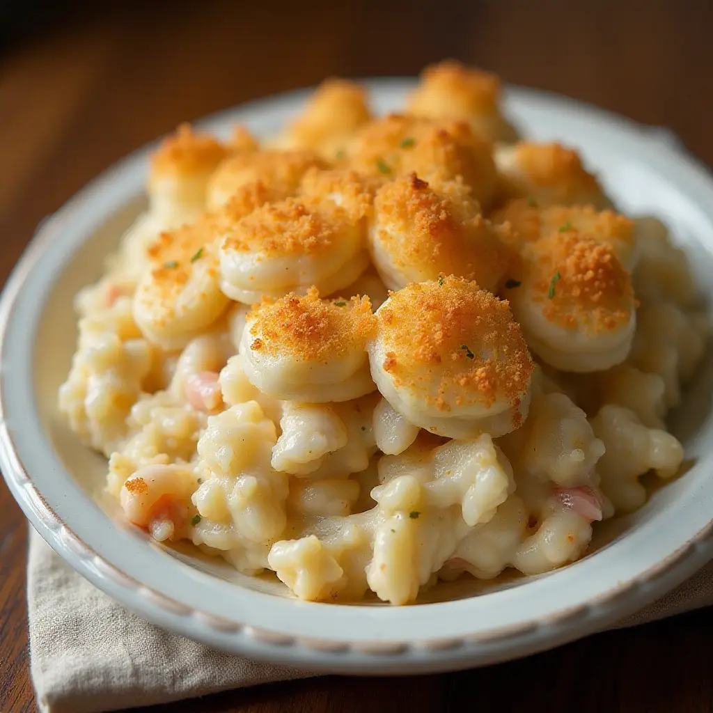 Shrimp and Crab Casserole