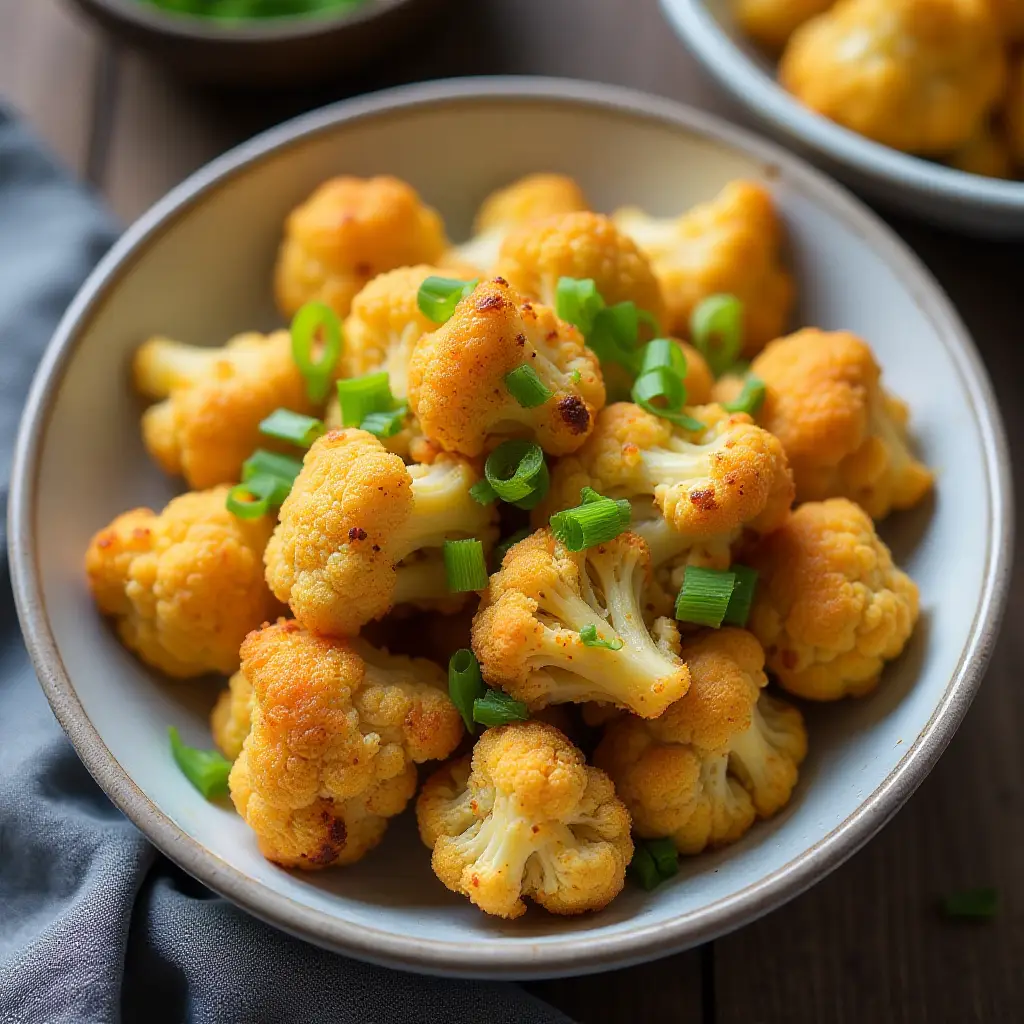 Roasted Honey Garlic Cauliflower