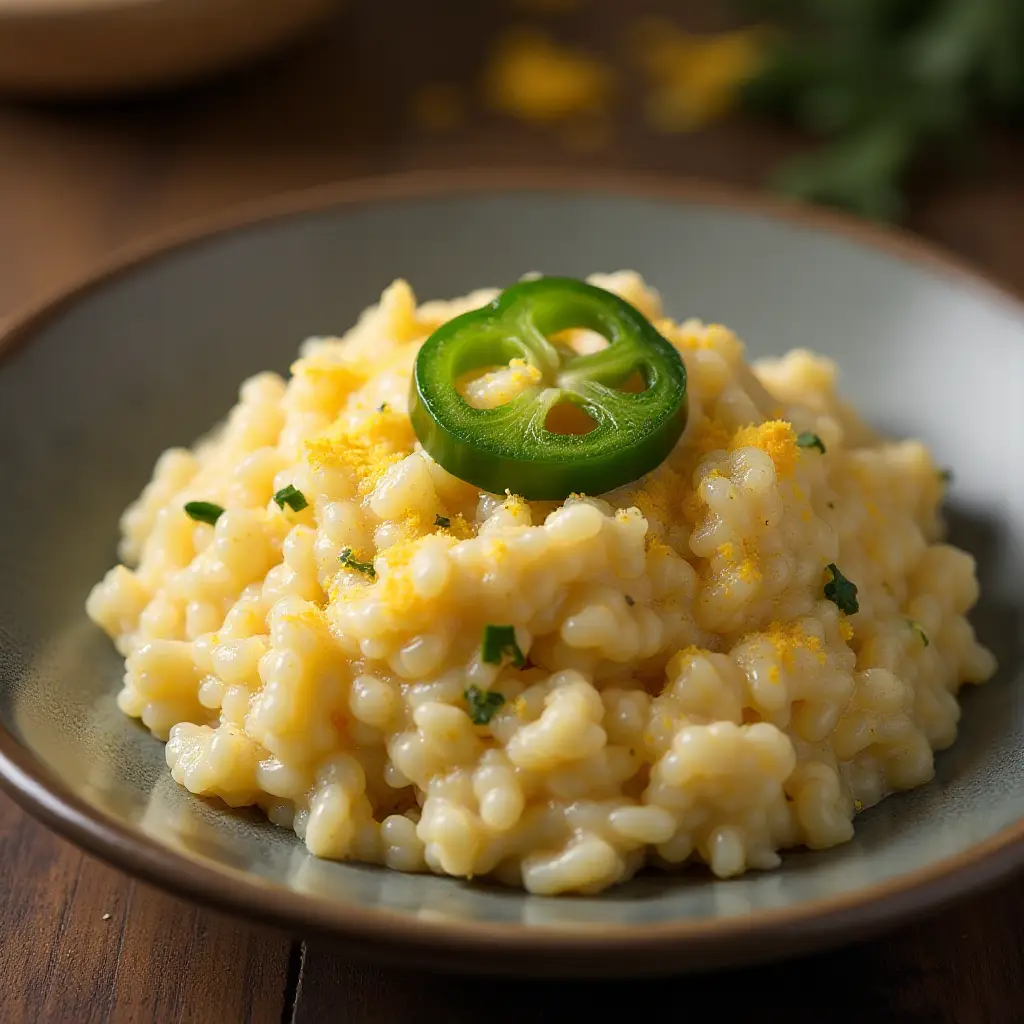 Jalapeno Popper Risotto