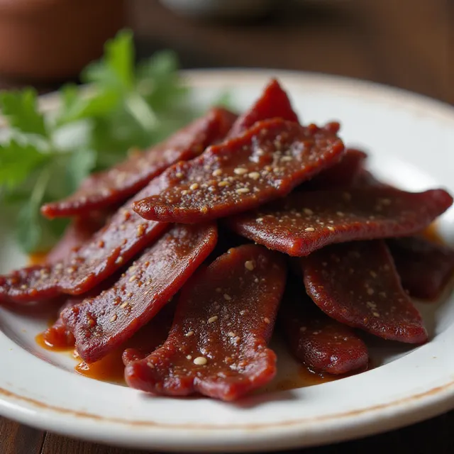 Sweet and Spicy Venison Jerky