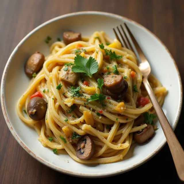 Balsamic Pasta Primavera