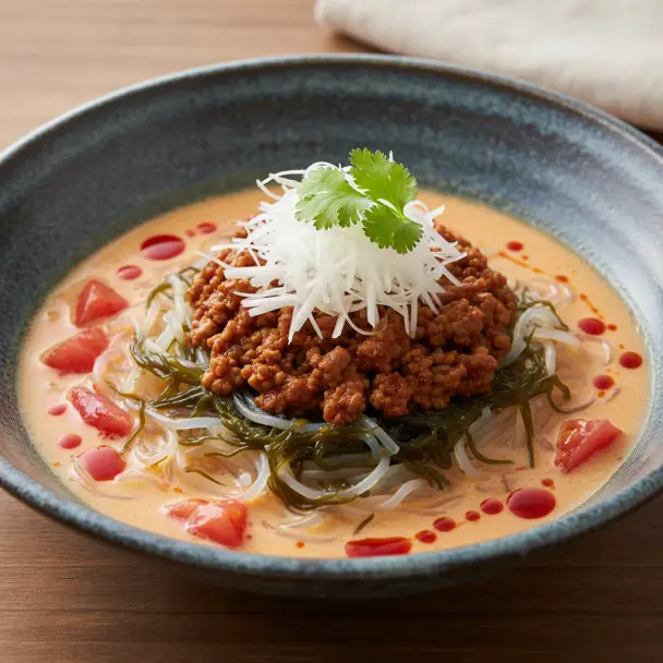 水雲蒟蒻絲冷番茄擔擔麵