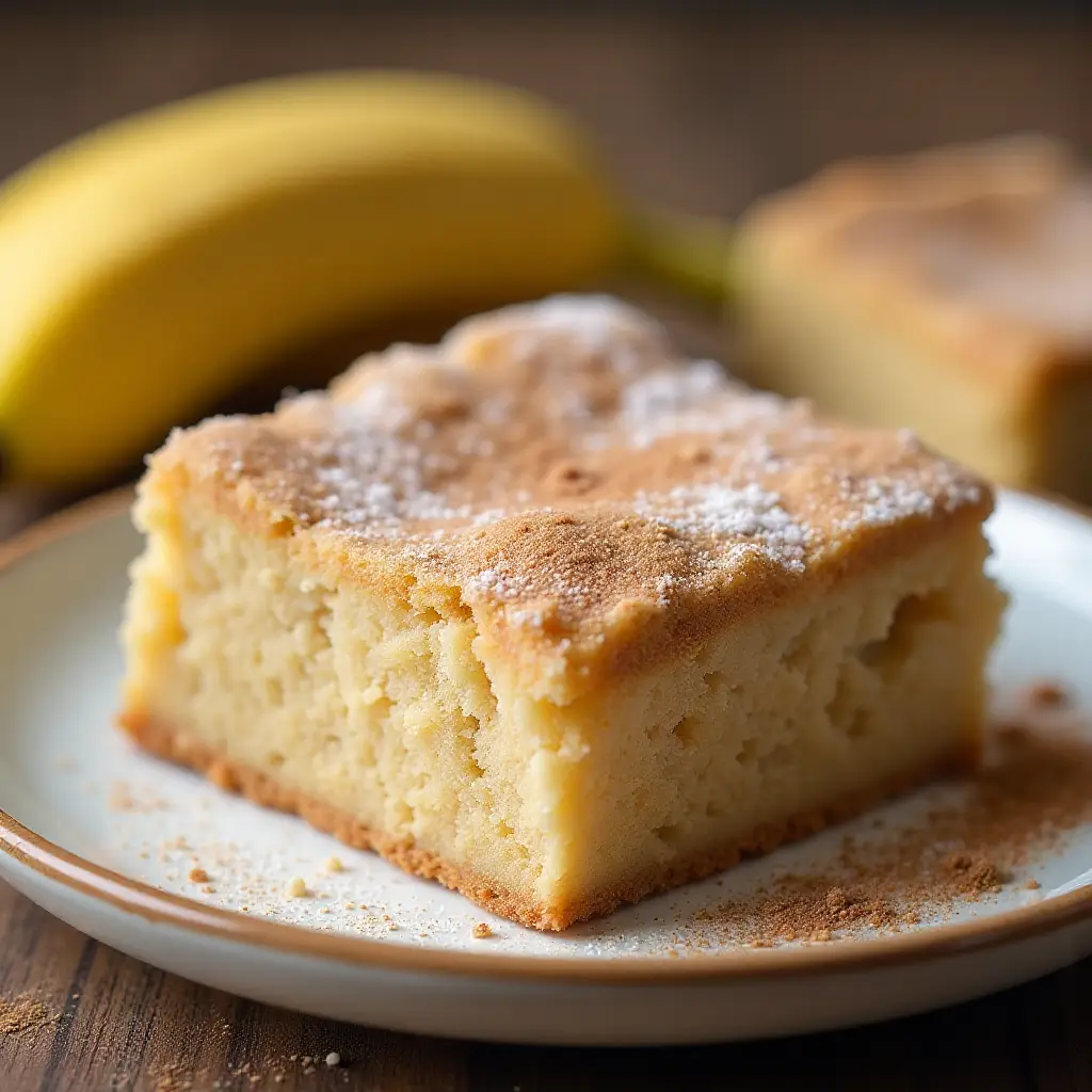 Banana Snickerdoodle Bars