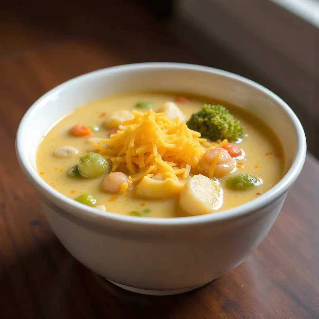 Cheesy Vegetable Soup II