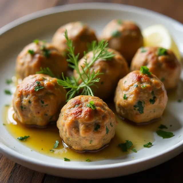 Greek Turkey Meatballs