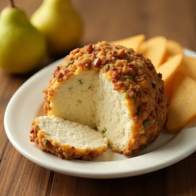 Pear-Pecan Cheese Ball