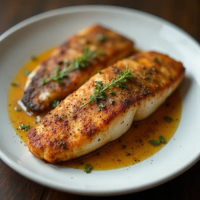 Cajun-Style Blackened Snapper