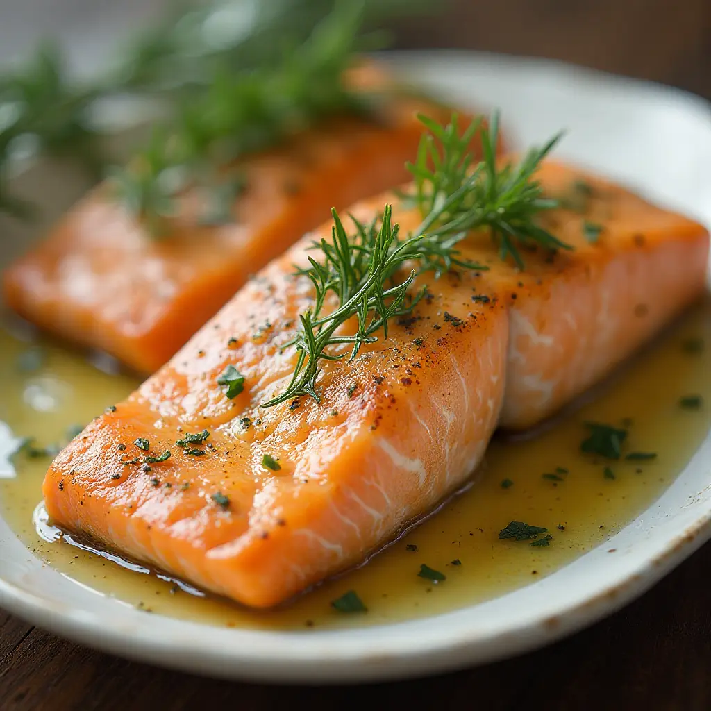 Melt-in-Your-Mouth Broiled Salmon