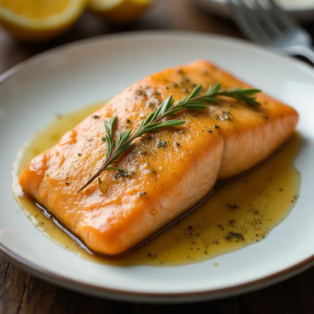 Maple Mustard Salmon