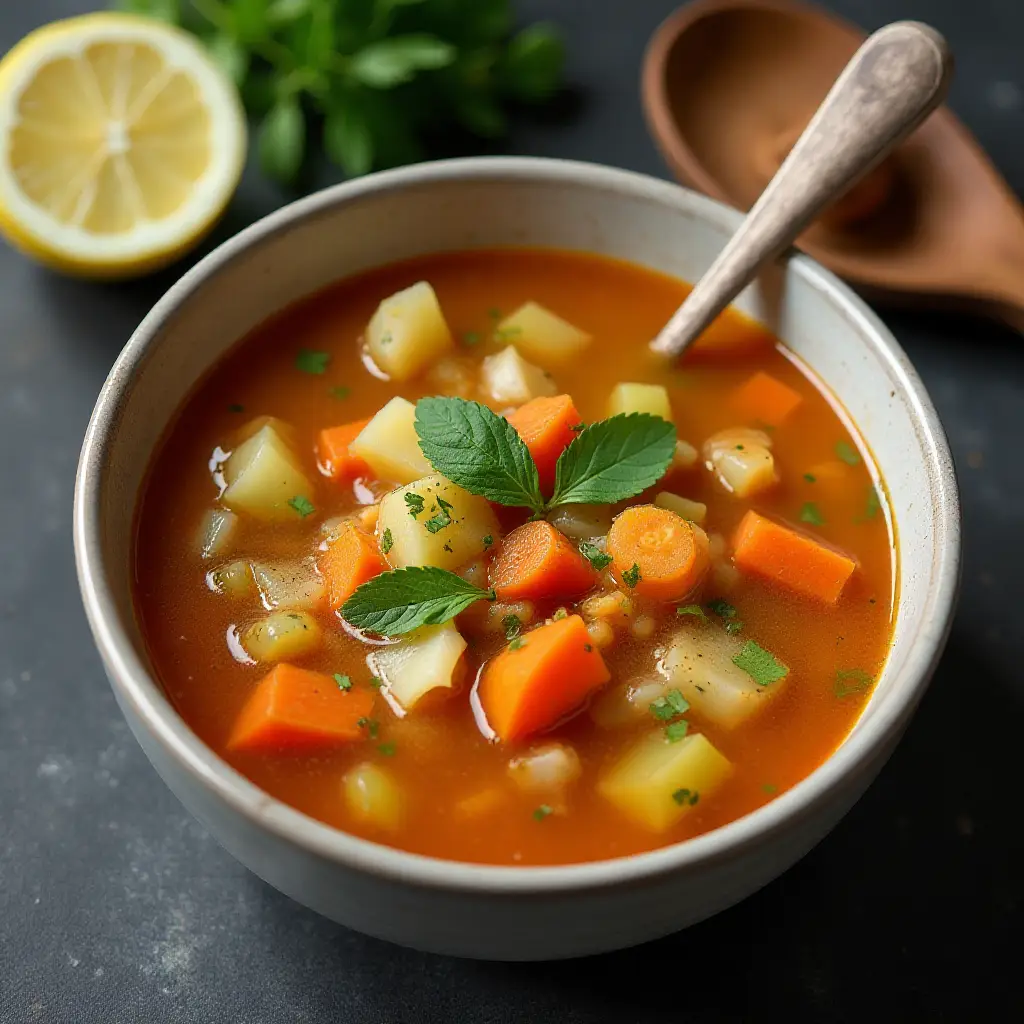 Instant Pot Vegan Cabbage Detox Soup
