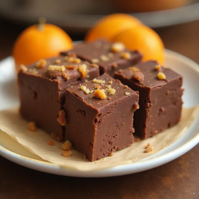 Chocolate Orange Fudge