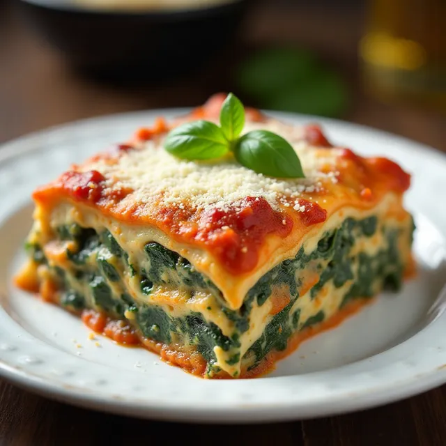 Spinach Lasagna