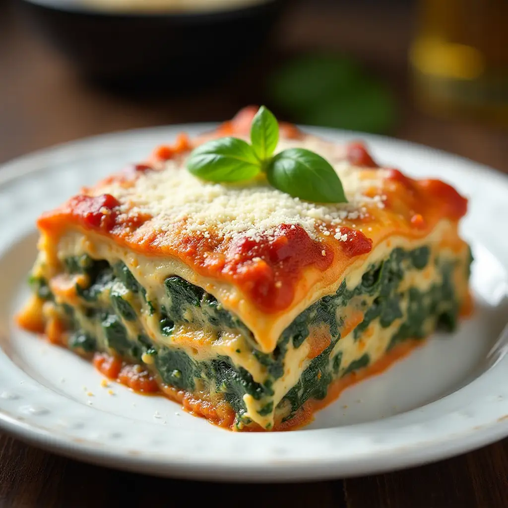 Spinach Lasagna